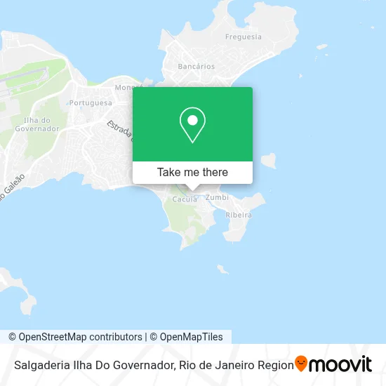 Salgaderia Ilha Do Governador map