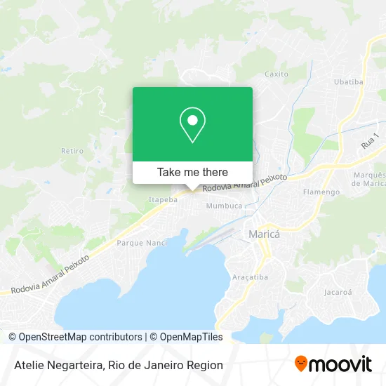 Atelie Negarteira map