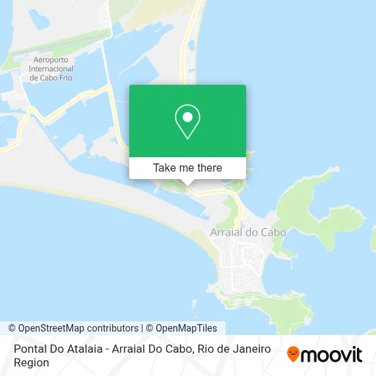 Pontal Do Atalaia - Arraial Do Cabo map