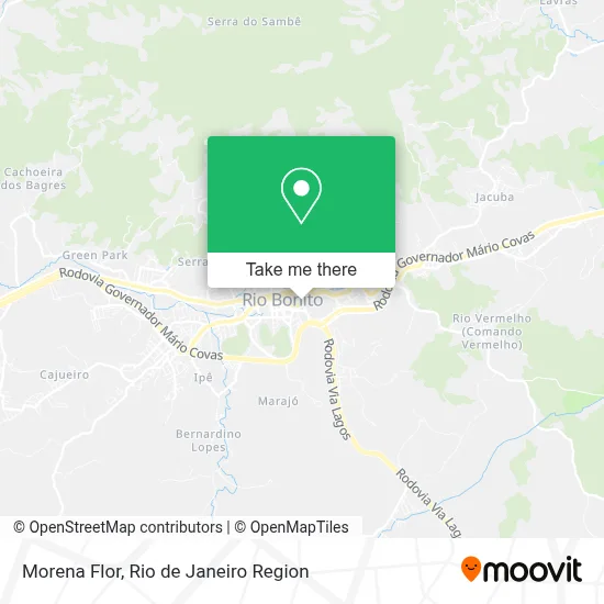 Morena Flor map