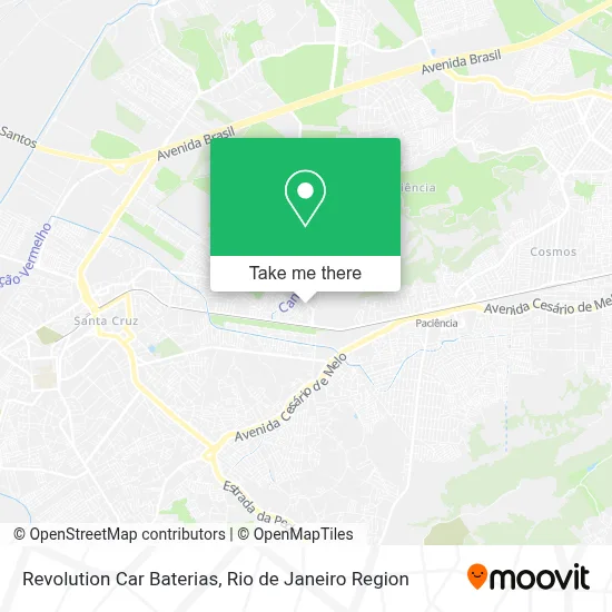 Revolution Car Baterias map