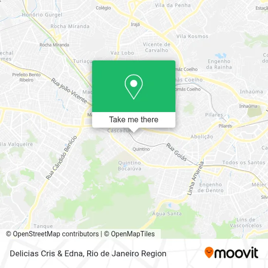 Delicias Cris & Edna map