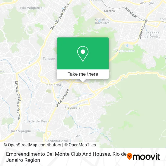 Empreendimento Del Monte Club And Houses map