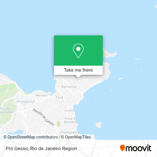 Pró Gesso map