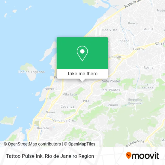 Tattoo Pulse Ink map