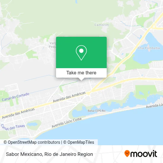 Sabor Mexicano map