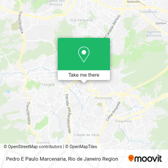 Pedro E Paulo Marcenaria map