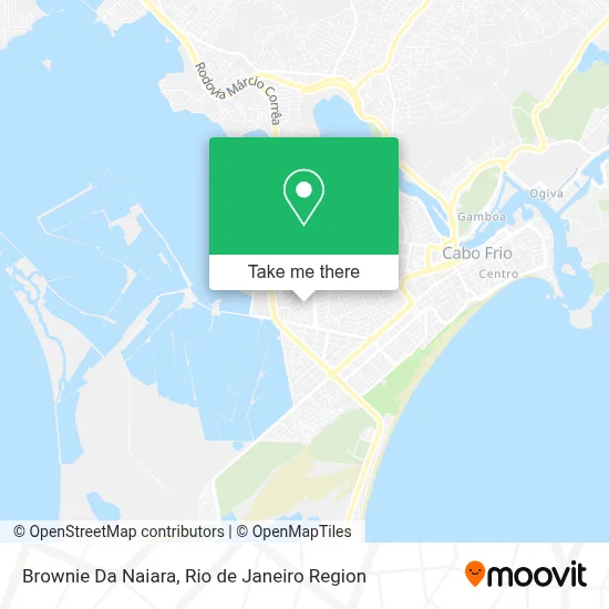 Brownie Da Naiara map