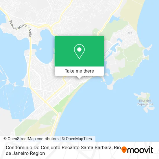 Condomínio Do Conjunto Recanto Santa Bárbara map