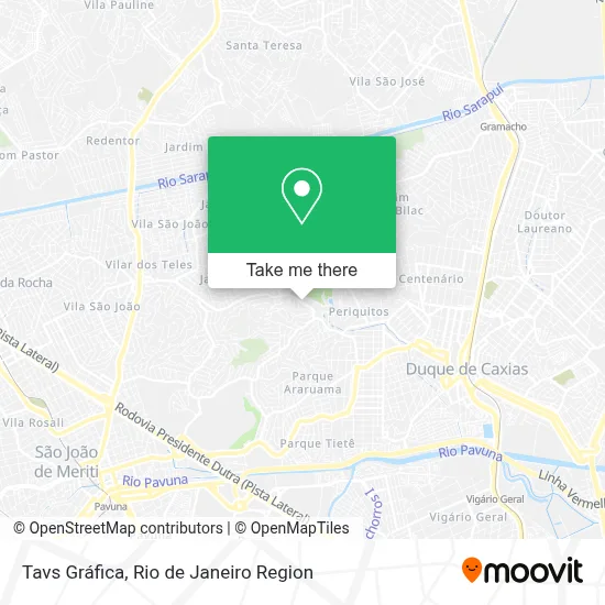 Tavs Gráfica map