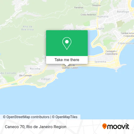 Caneco 70 map