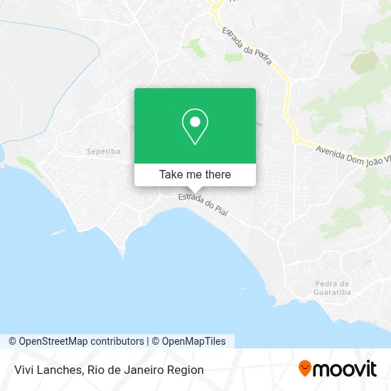 Vivi Lanches map