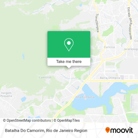 Batalha Do Camorim map