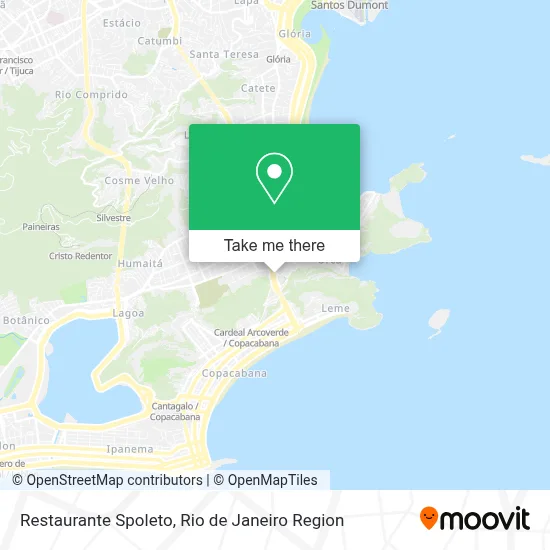Restaurante Spoleto map