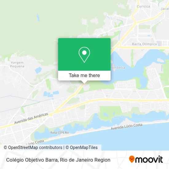 Colégio Objetivo Barra map