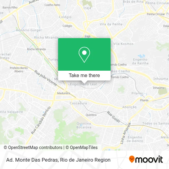 Ad. Monte Das Pedras map