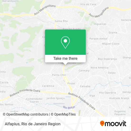 Alfaplus map