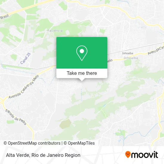 Alta Verde map