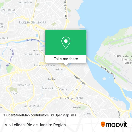 Vip Leiloes map