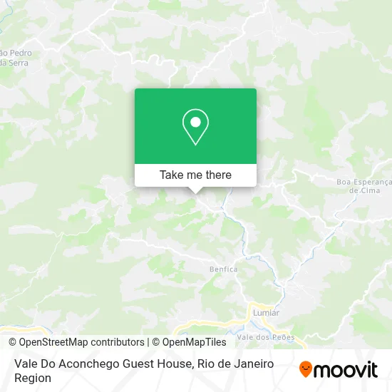 Vale Do Aconchego Guest House map