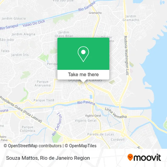Souza Mattos map