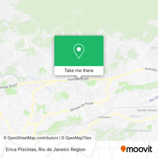 Erica Piscinas map