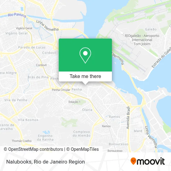 Nalubooks map