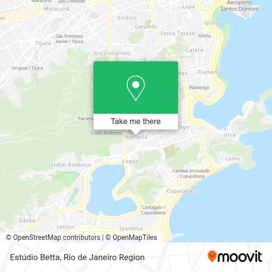 Estúdio Betta map