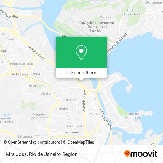 Mrs Joss map