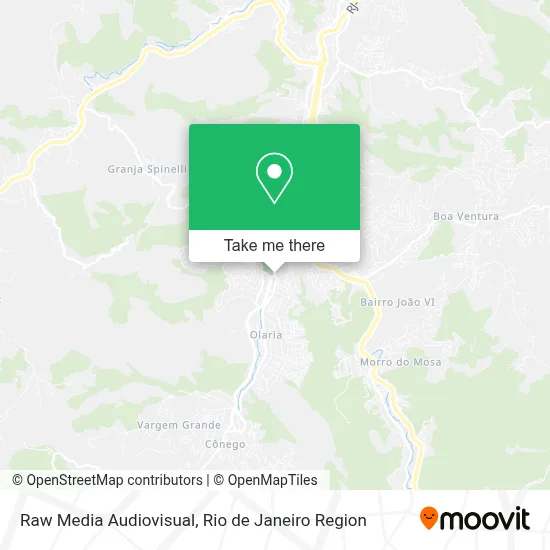 Raw Media Audiovisual map