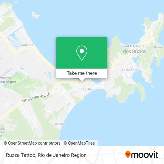 Ruzza Tattoo map