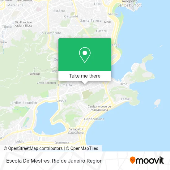 Escola De Mestres map