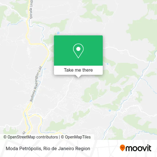 Moda Petrópolis map