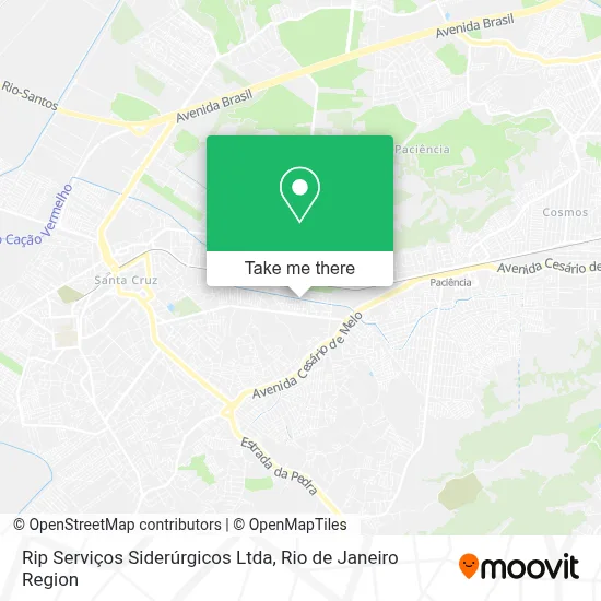 Rip Serviços Siderúrgicos Ltda map