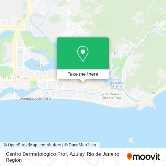 Centro Dermatológico Prof. Azulay map