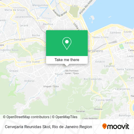 Cervejaria Reunidas Skol map