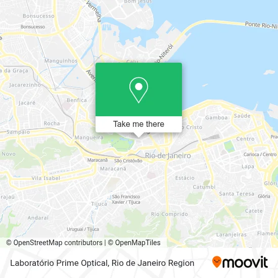 Laboratório Prime Optical map