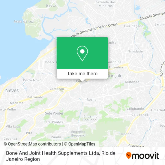 Bone And Joint Health Supplements Ltda map