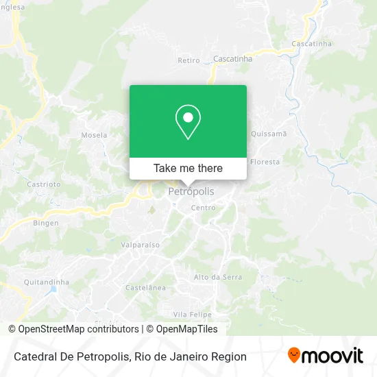 Catedral De Petropolis map