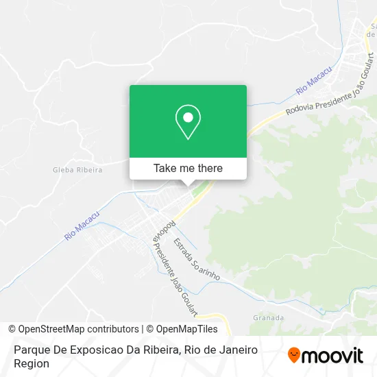 Parque De Exposicao Da Ribeira map