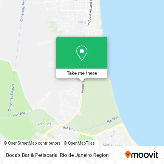 Boca's Bar & Petiscaria map