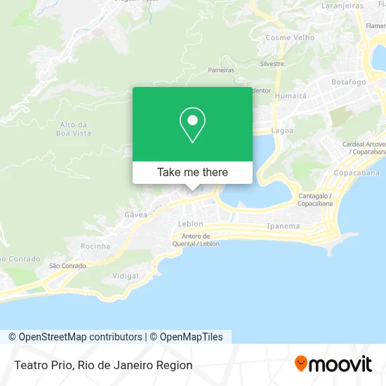 Teatro Prio map