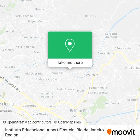 Instituto Educacional Albert Einstein map