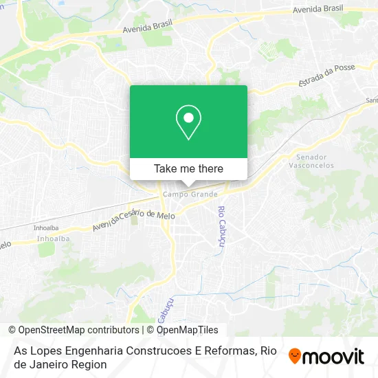 As Lopes Engenharia Construcoes E Reformas map