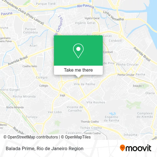 Balada Prime map