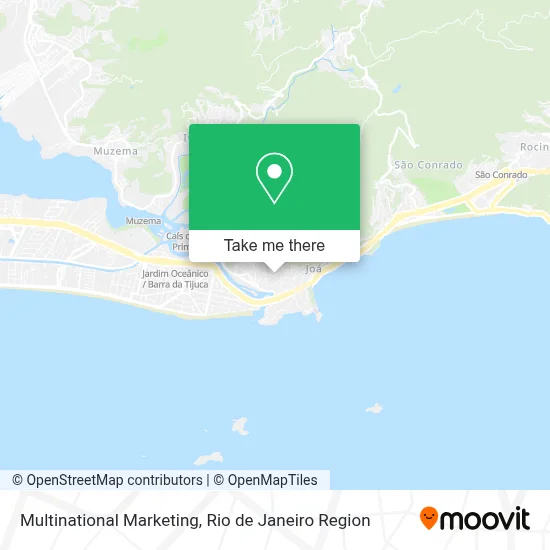 Multinational Marketing map