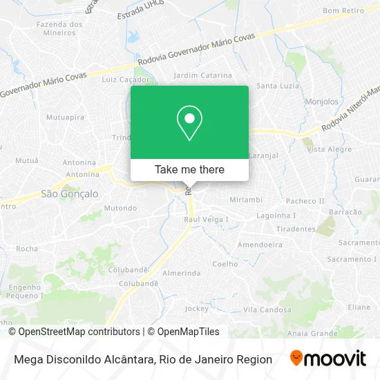 Mega Disconildo Alcântara map