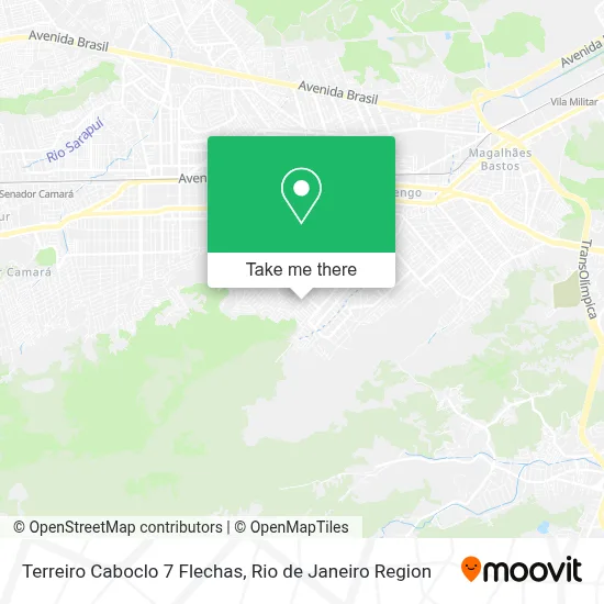 Terreiro Caboclo 7 Flechas map