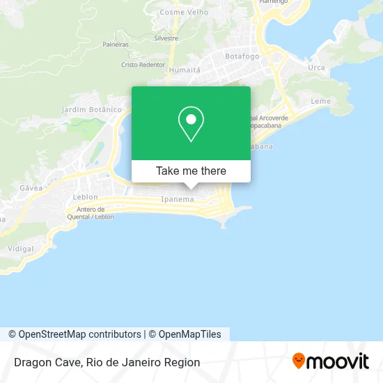 Dragon Cave map