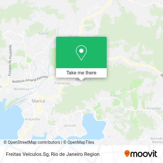 Freitas Veículos.Sg map